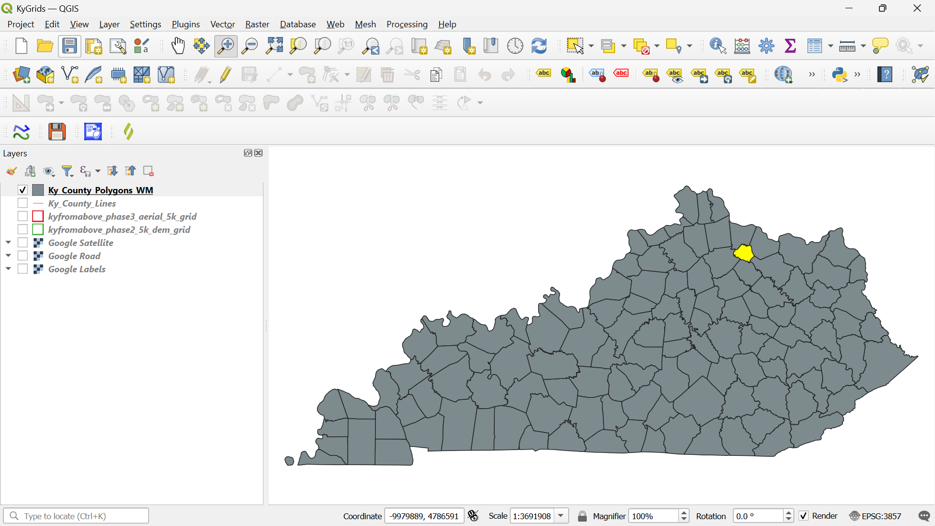 QGIS Screenshot
